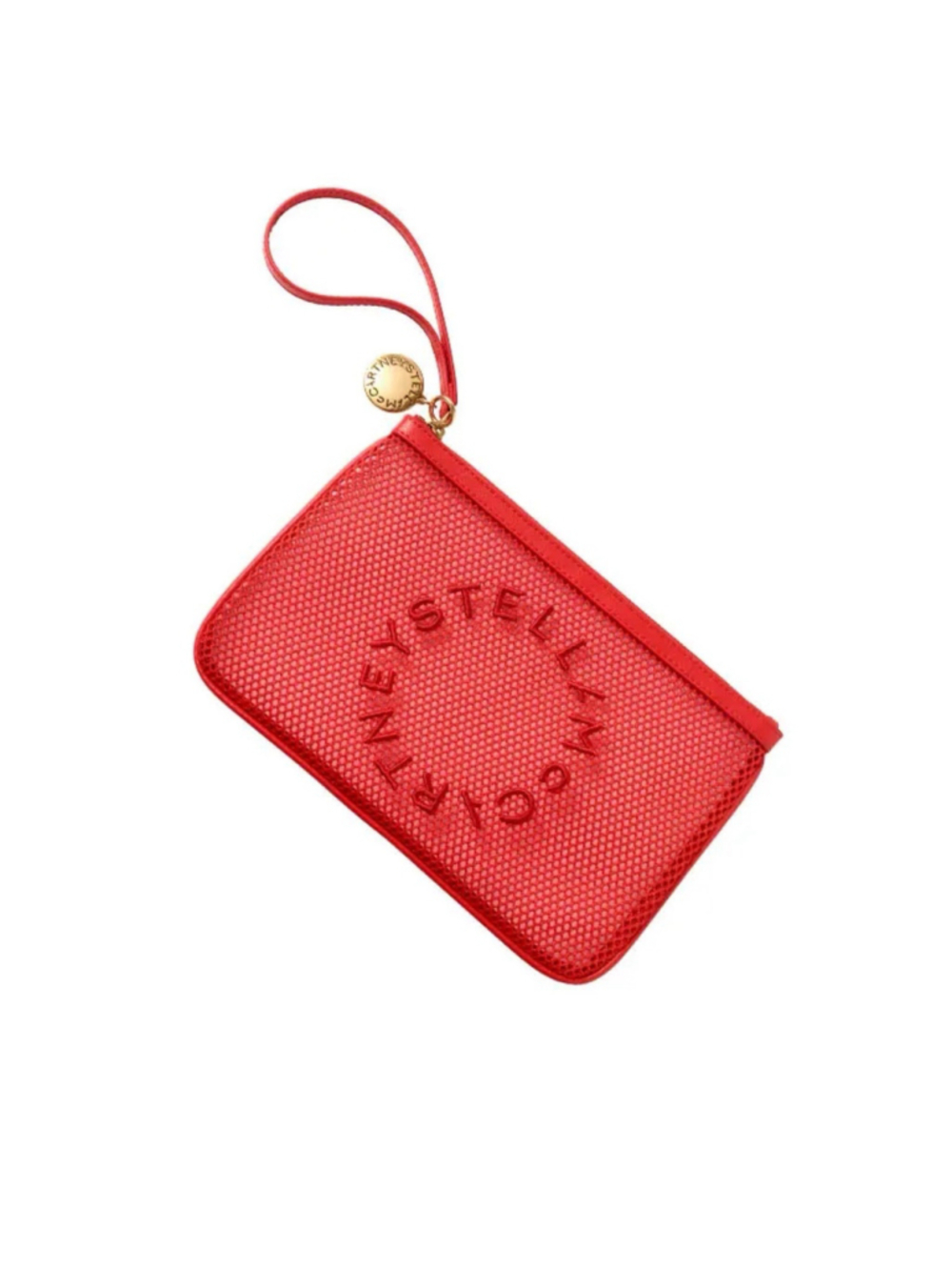 Stella McCartney H&M Mesh Clutch Bag Red New Authentic - Picture 3 of 7